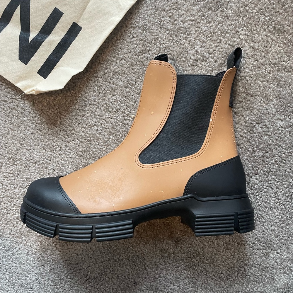 Ganni lug sole Ankle Boot
